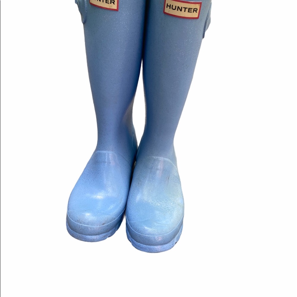 Hunter boots size 4